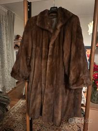 Pelliccia lunga di visone vintage anni ‘80