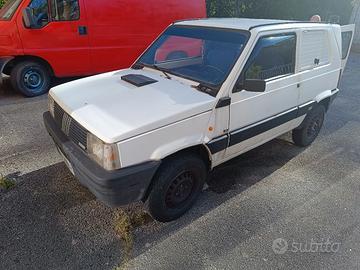 fiat panda 141 4x4 storica van siptel Telecom 