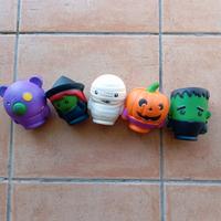 Set 5 Halloween Squishy Toys
