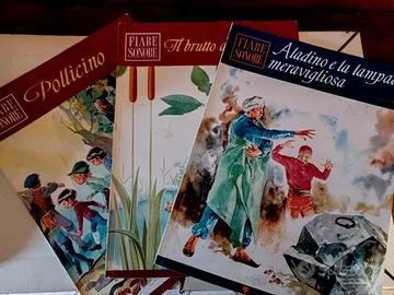 3 Fiabe sonore Fabbri ed., 1966, con relativi disc