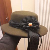 Cappello da donna F.lli Rizzolli verde scuro