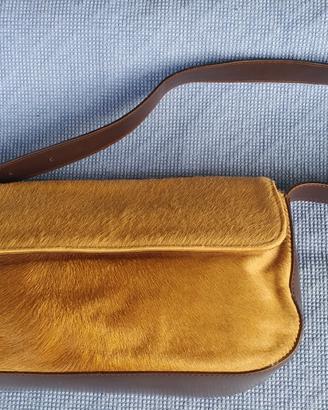 Borsa in cavallino e pelle