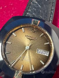 Longines Admiral in zaffiro sintetico anni 70