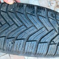 4 ruote invernali Michelin su cerchi