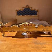 Letto matrimoniale Silik king size stile veneziano