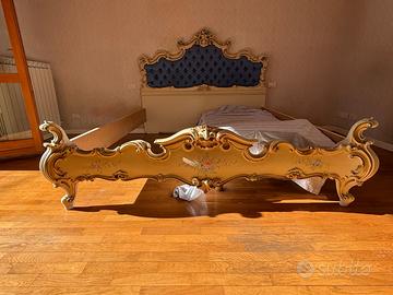 Letto matrimoniale Silik king size stile veneziano