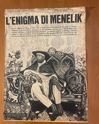 Domenica del Corr - Faccetta Nera N. 3 " Enigma"