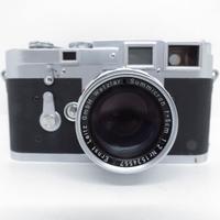 Fotocamera Ernst Leitz Wetzlar Leica M 3 con lente