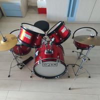 Batteria professionale per ragazzi