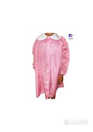 Grembiulino Rosa da Scuola per Bambini (3-7 Anni)