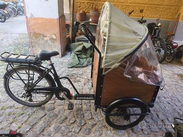 Cargo Bike KIDS - Panda bike seduta due bambini