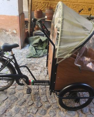 Cargo Bike KIDS - Panda bike seduta due bambini