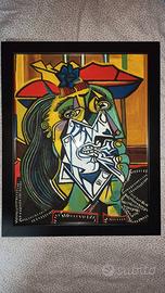 Dipinto Copia “Donna piangente” di Picasso