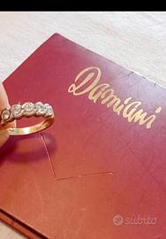 Anello oro e brillanti Damiani