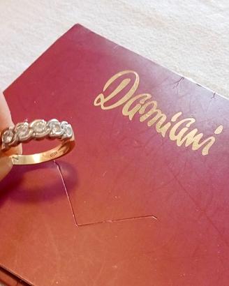 Anello oro e brillanti Damiani