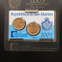 Coin card da collezione San Marino