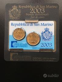 Coin card da collezione San Marino