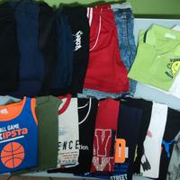 Lotto abbigliamento estivo bambino 10/11 anni 