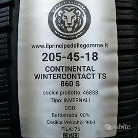 2 gomme 205 45 18 continental a46833