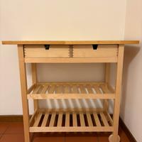 Carrello in legno