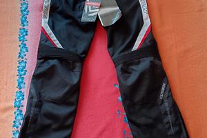 Pantaloni tecnici per moto+ginocchiere