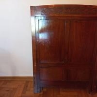 Letto singolo in ciliegio