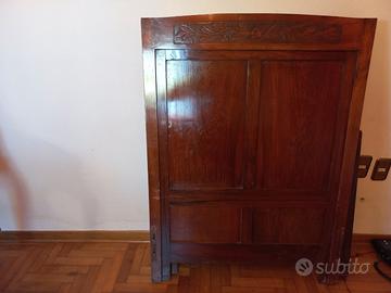 Letto singolo in ciliegio