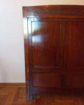 Letto singolo in ciliegio