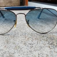 RAY-BAN - Occhiali da sole blu aviatore da donna