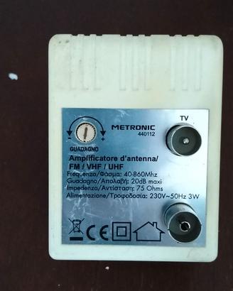 Amplificatore segnale tv
