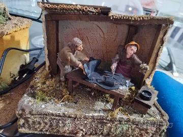 personaggio in movimento presepe 