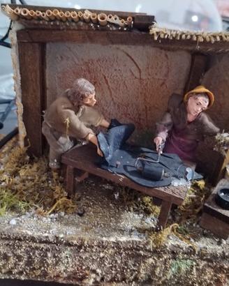 personaggio in movimento presepe 