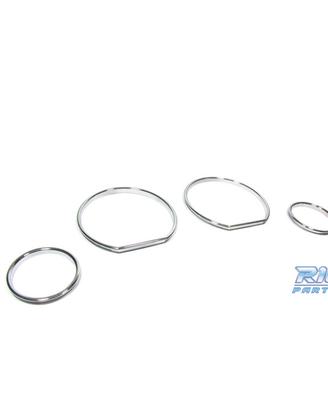 CERCHI CROMATI PER CRUSCOTTO STRUMENTI BMW E36