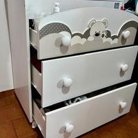 Fasciatoio Italbaby con bagnetto