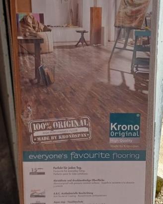 Pavimento laminato Grigio  7 mm Conf. Mq 2,47