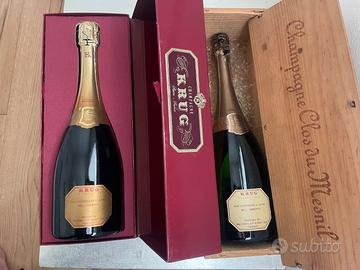 Bottiglie champagne Krug