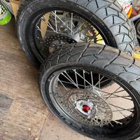Cerchi motard CRF 450 completi