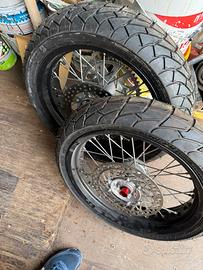 Cerchi motard CRF 450 completi