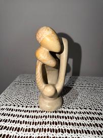 Scultura Pietra Saponaria Arte Moderna