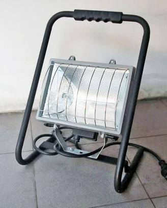 FARO ALOGENO DA LAVORO PORTATILE