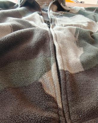 giacca in flleece camouflage Volcom M