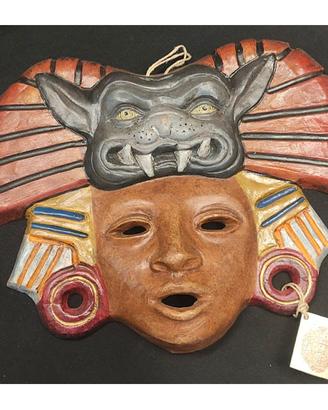 Maschere Maya vintage Art Line Milano Barbagallo