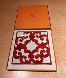 HERMES ,METÀ PREZZO , PIATTINO QUADRATO 15×15