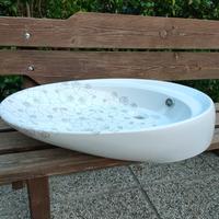 lavabo in ceramica da appoggio