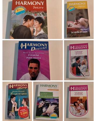 N. 7 romanzi HARMONY vintage 