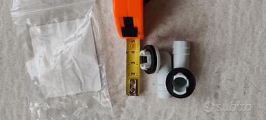 Raccordo a gomito in pvc per Condizionatore 