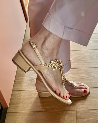 Sandali Infradito gioiello