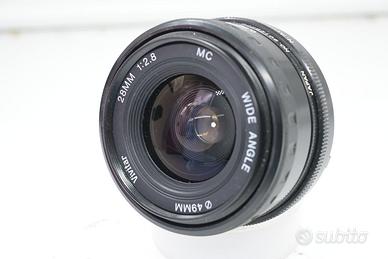 Vivitar 28mm f/2.8 per Nikon AIS F