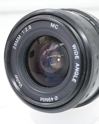 Vivitar 28mm f/2.8 per Nikon AIS F