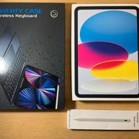 Apple iPad 10 64GB + Accessori Batteria 100%